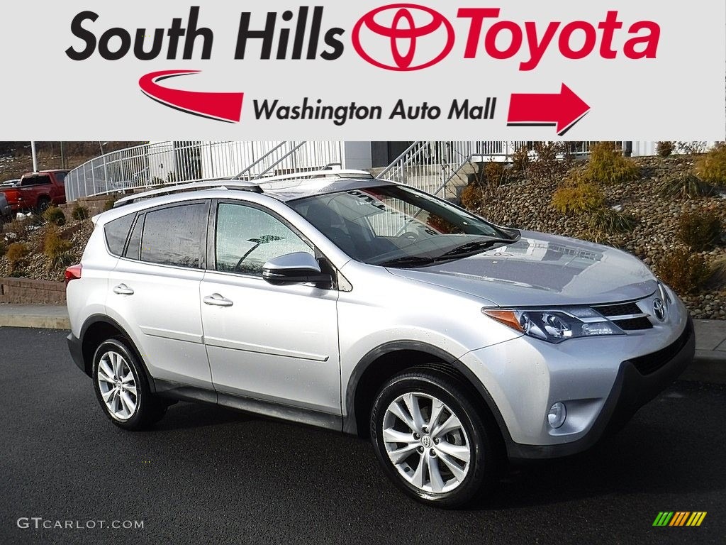 2015 RAV4 Limited AWD - Classic Silver Metallic / Black photo #1
