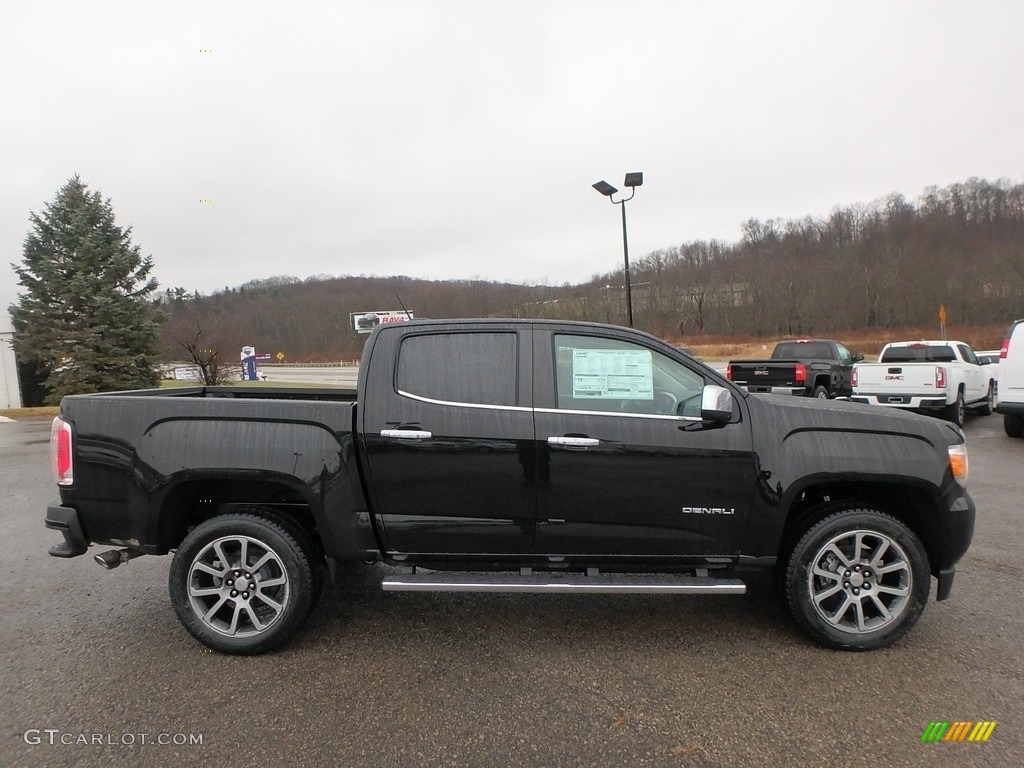 Onyx Black 2018 GMC Canyon Denali Crew Cab 4x4 Exterior Photo #124849248