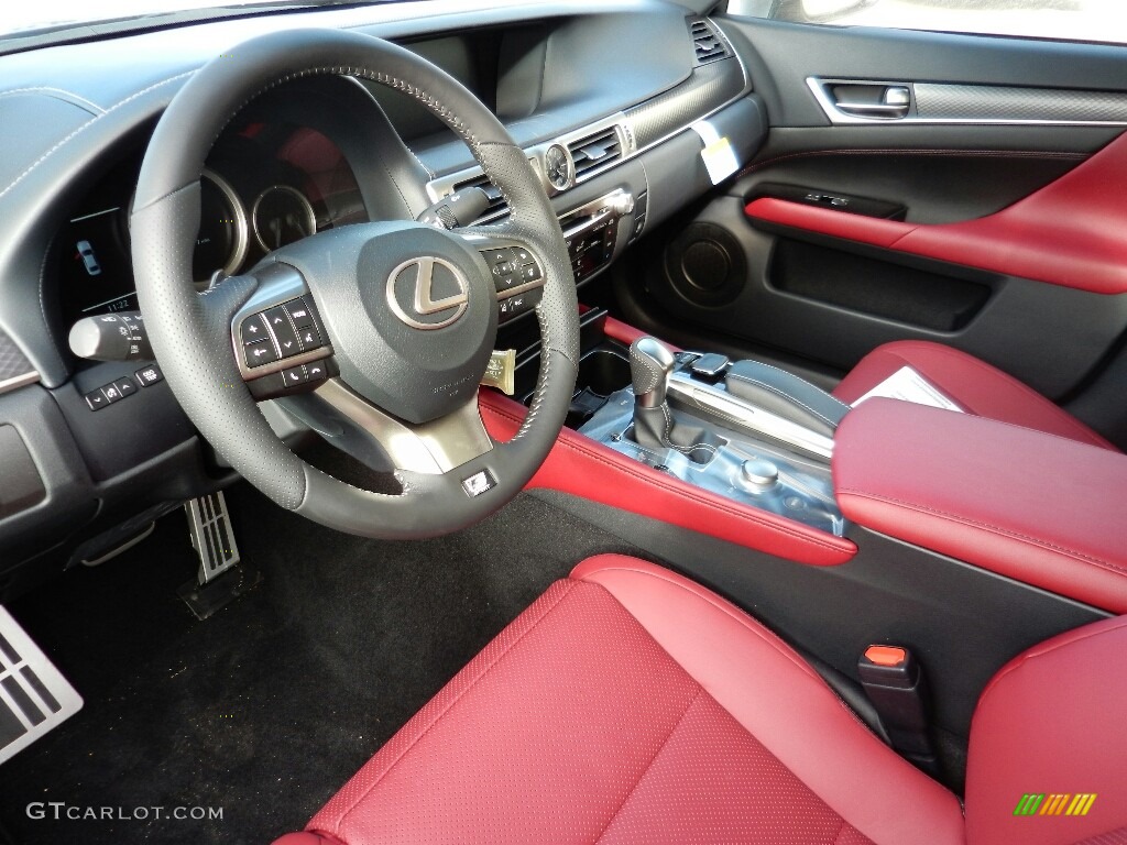 Rioja Red Interior 2018 Lexus GS 350 F Sport AWD Photo #124850130