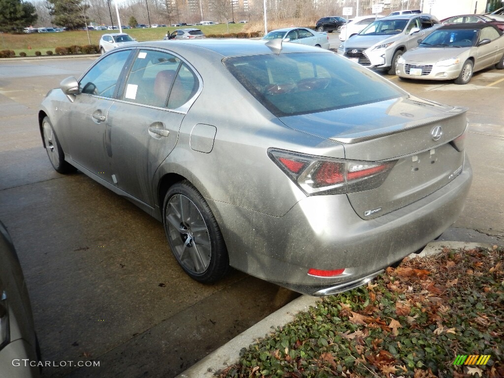 2018 GS 350 F Sport AWD - Atomic Silver / Rioja Red photo #3