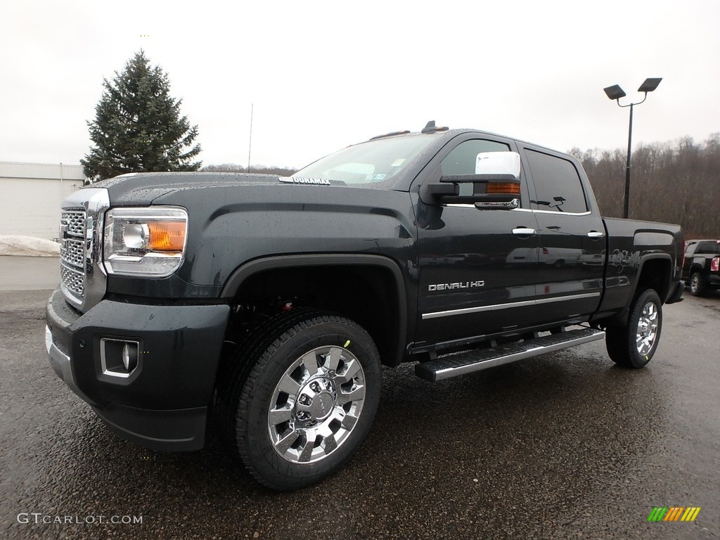 2018 Dark Slate Metallic Gmc Sierra 2500hd Denali Crew Cab 4x4