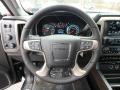 Jet Black 2018 GMC Sierra 2500HD Denali Crew Cab 4x4 Steering Wheel