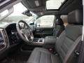 2018 GMC Sierra 2500HD Jet Black Interior Front Seat Photo