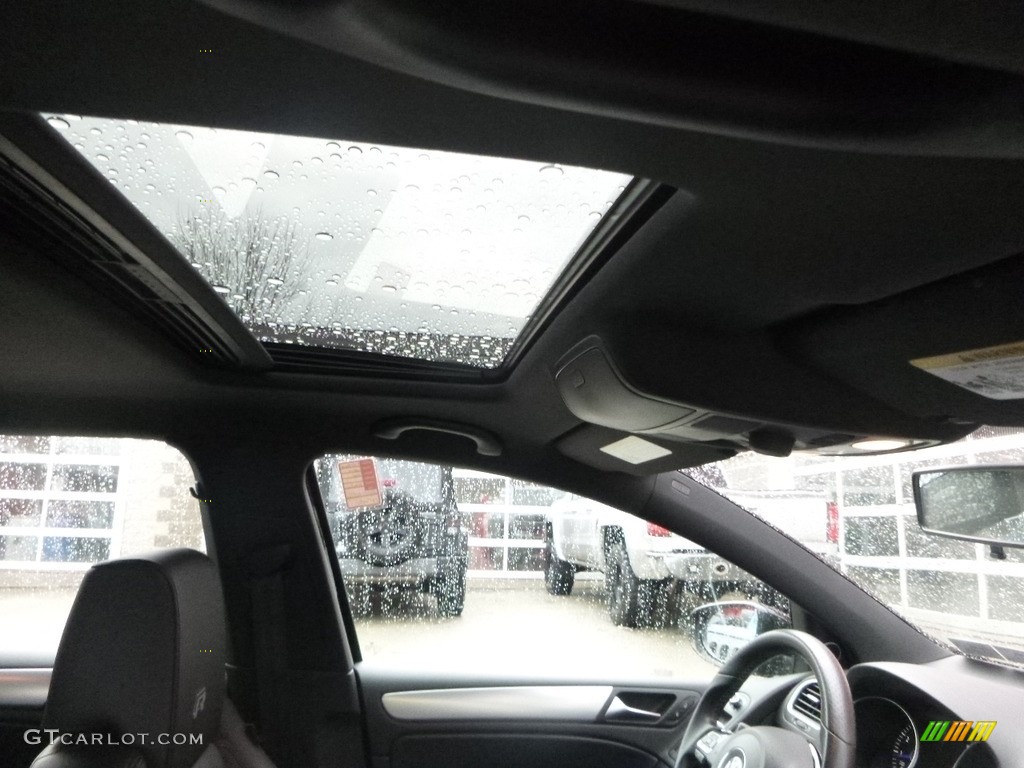 2013 Golf R 4 Door 4Motion - Deep Black Pearl Metallic / Titan Black photo #12