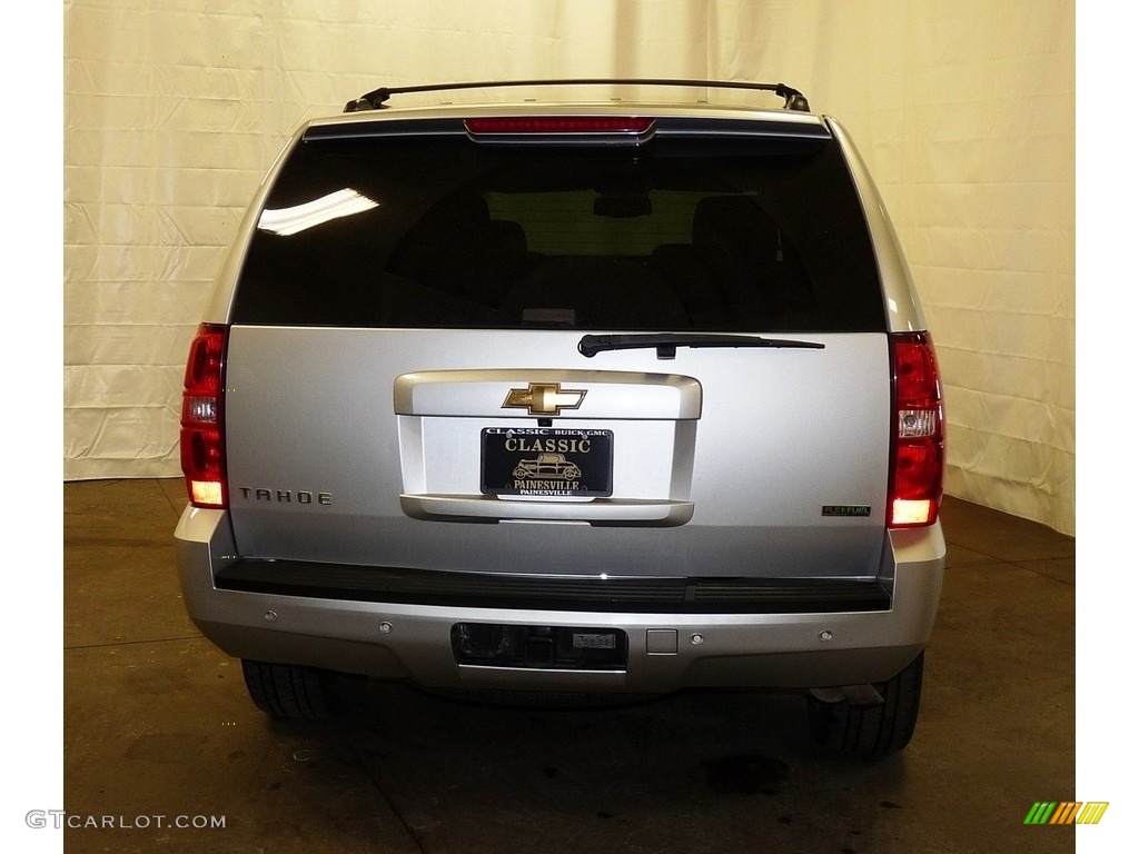 2011 Tahoe LS 4x4 - Sheer Silver Metallic / Ebony photo #3