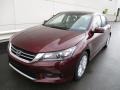 2014 Basque Red Pearl II Honda Accord EX-L Sedan  photo #9