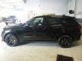 2018 Diamond Black Crystal Pearl Jeep Grand Cherokee Trackhawk 4x4  photo #2