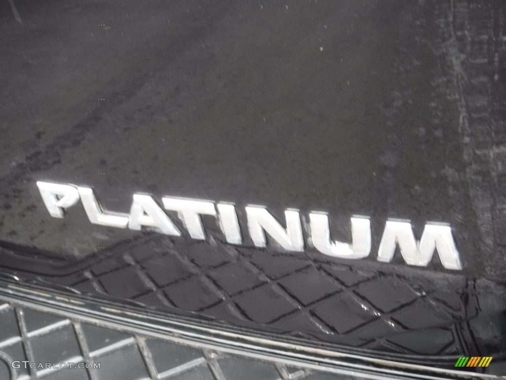 2012 Armada Platinum 4WD - Galaxy Black / Charcoal photo #12