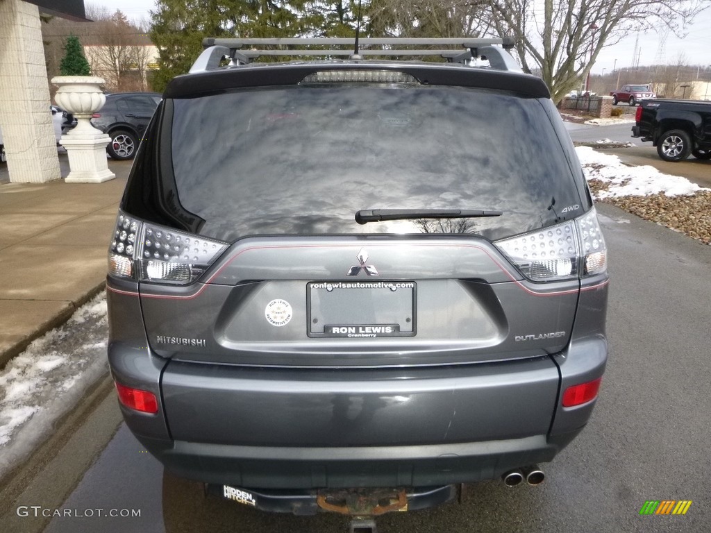 2007 Outlander XLS 4WD - Graphite Gray Pearl / Black photo #7