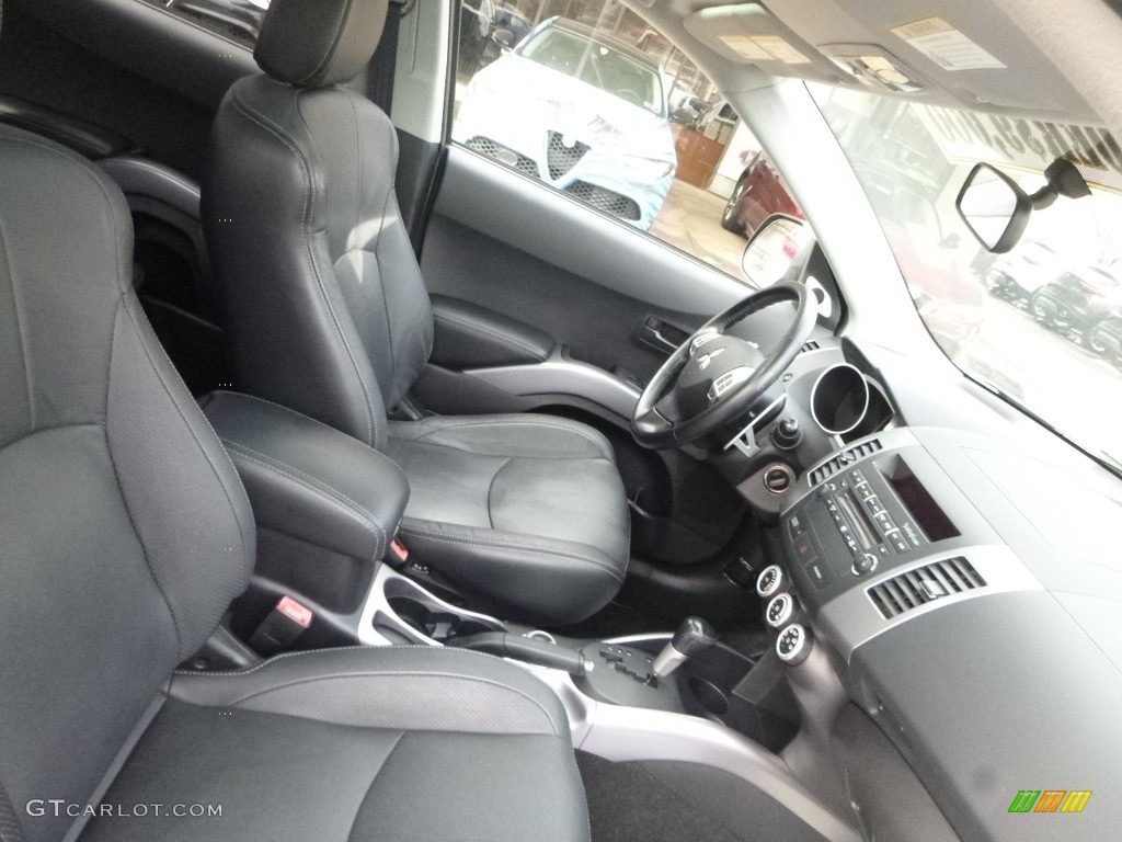 2007 Outlander XLS 4WD - Graphite Gray Pearl / Black photo #9