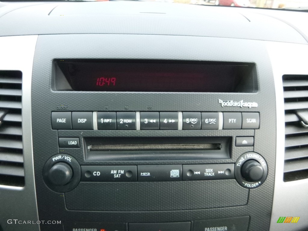 2007 Outlander XLS 4WD - Graphite Gray Pearl / Black photo #16