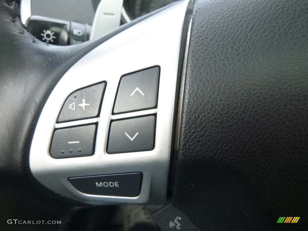 2007 Outlander XLS 4WD - Graphite Gray Pearl / Black photo #19