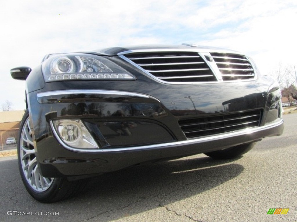 2011 Equus Ultimate - Black Noir Pearl / Jet Black photo #1