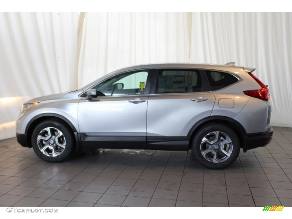 2018 CR-V EX - Lunar Silver Metallic / Black photo #5