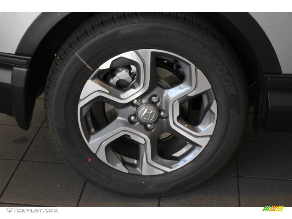 2018 CR-V EX - Lunar Silver Metallic / Black photo #9