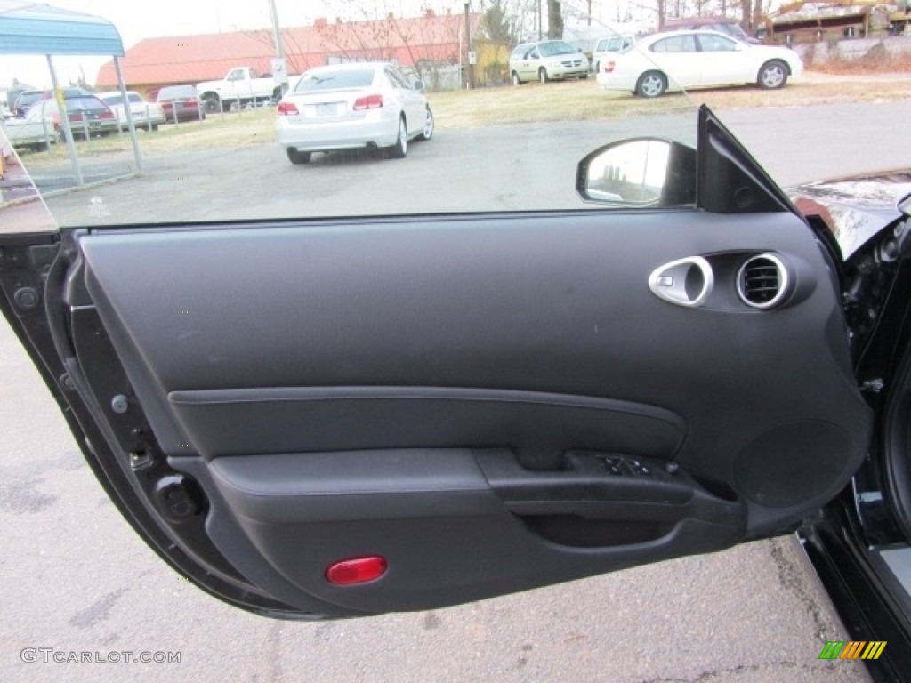 2006 350Z Enthusiast Coupe - Magnetic Black Pearl / Carbon Black photo #17