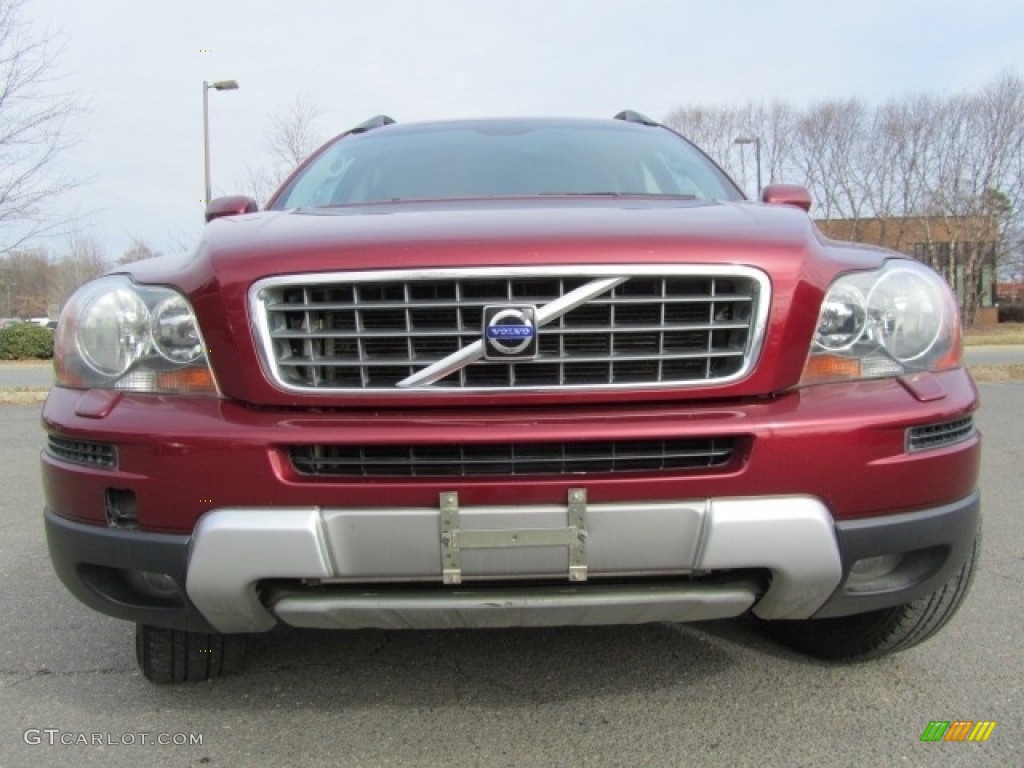 2008 XC90 3.2 AWD - Ruby Red Metallic / Off Black photo #4