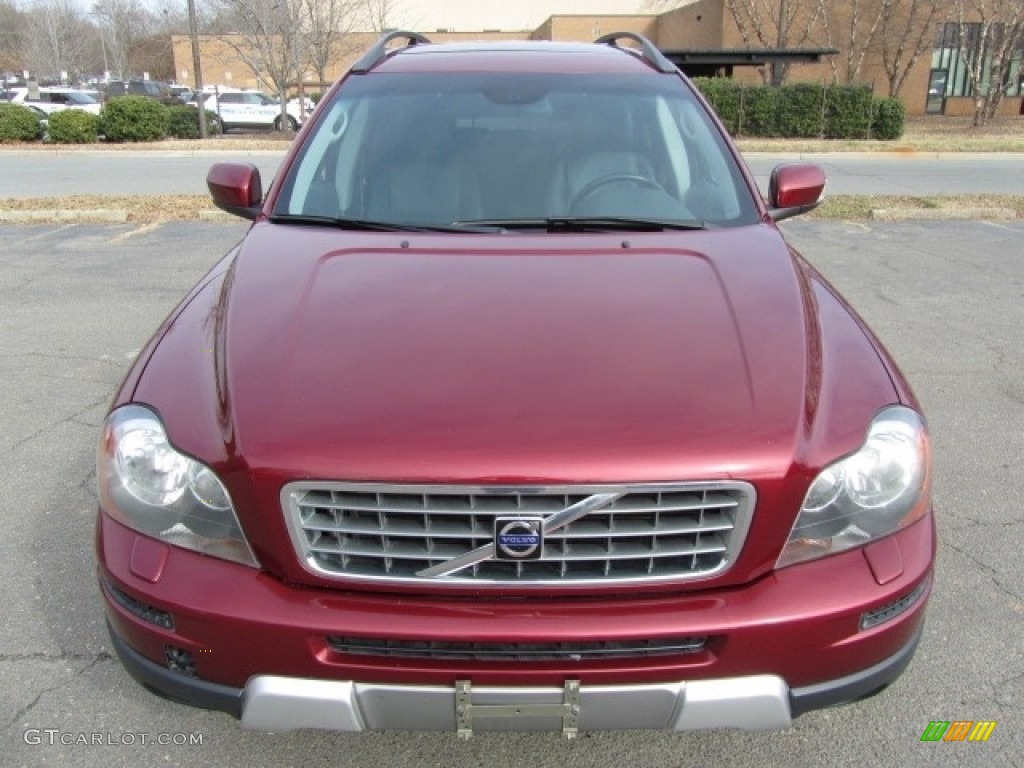 2008 XC90 3.2 AWD - Ruby Red Metallic / Off Black photo #5