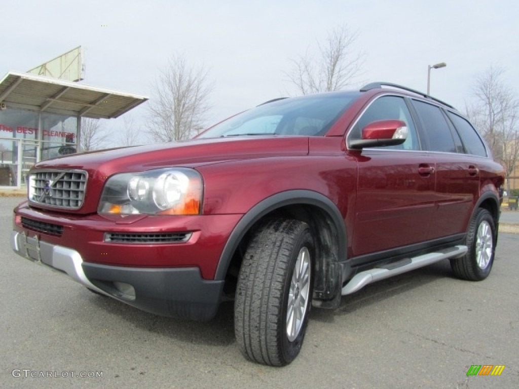 2008 XC90 3.2 AWD - Ruby Red Metallic / Off Black photo #6