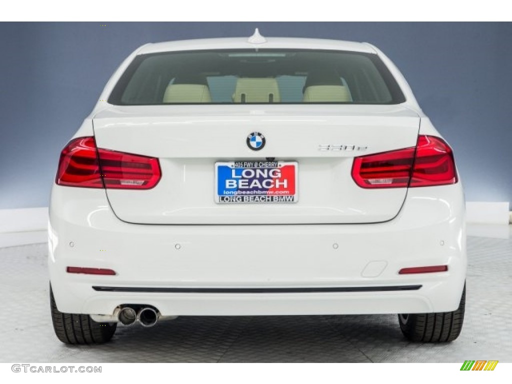 2018 3 Series 330e iPerformance Sedan - Alpine White / Venetian Beige photo #3