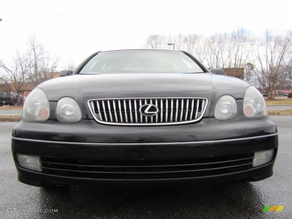 2003 GS 300 - Black Onyx / Saddle photo #4