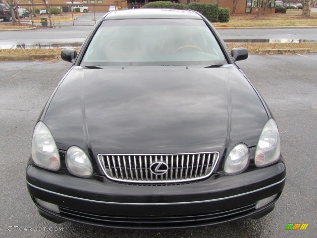 2003 GS 300 - Black Onyx / Saddle photo #5
