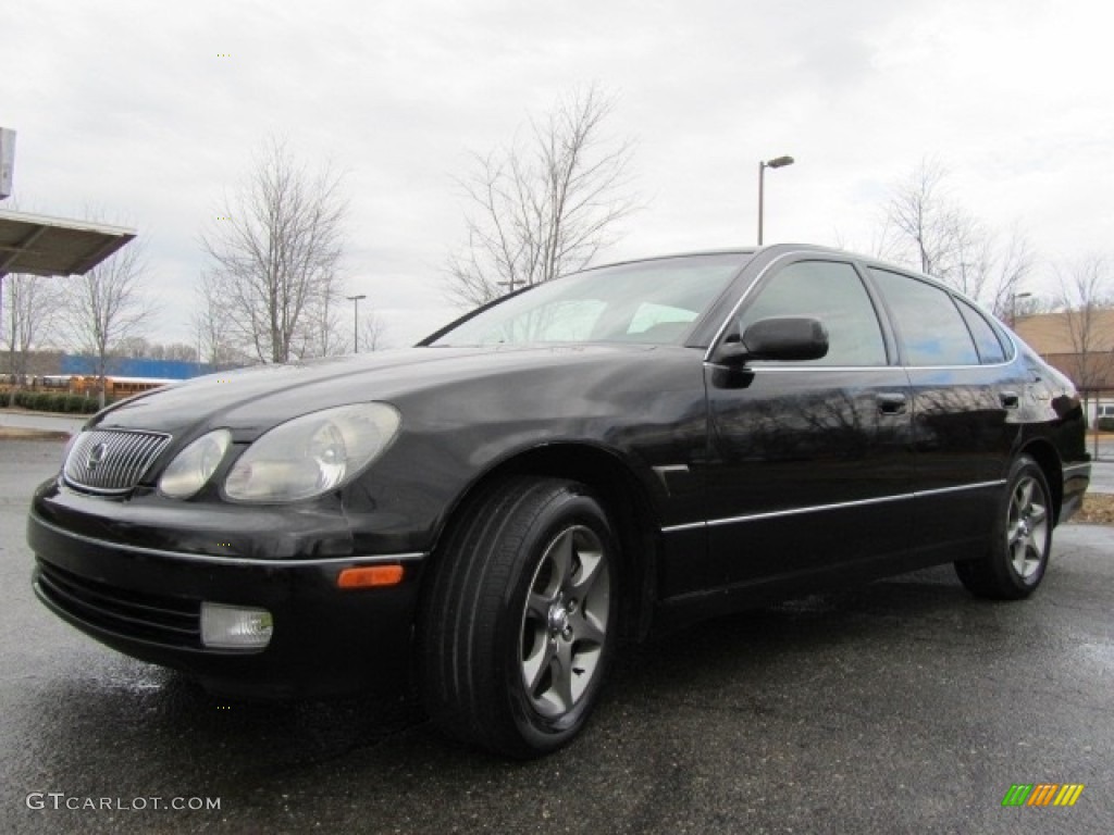 2003 GS 300 - Black Onyx / Saddle photo #6