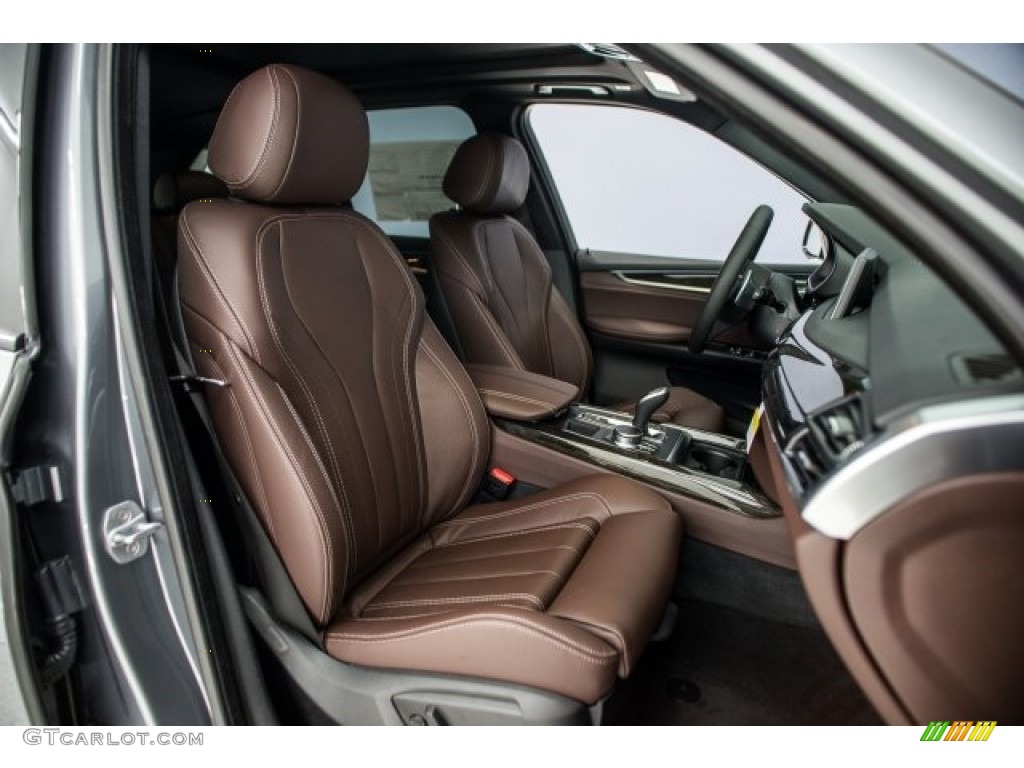 Mocha Interior 2018 BMW X5 xDrive35d Photo #124862436