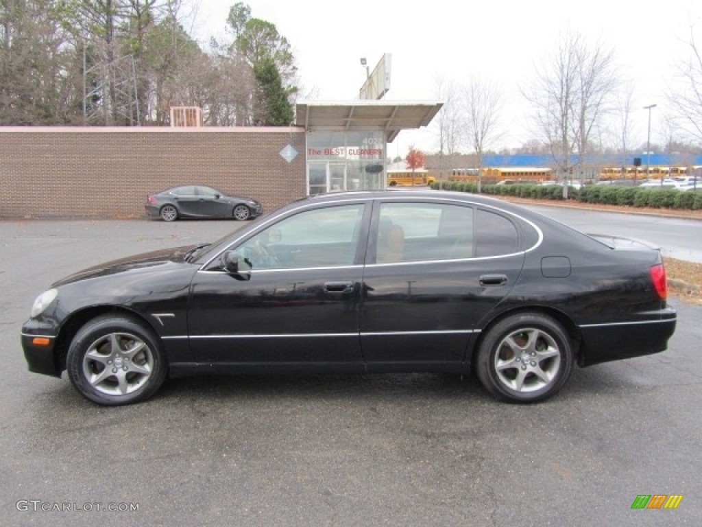 2003 GS 300 - Black Onyx / Saddle photo #7