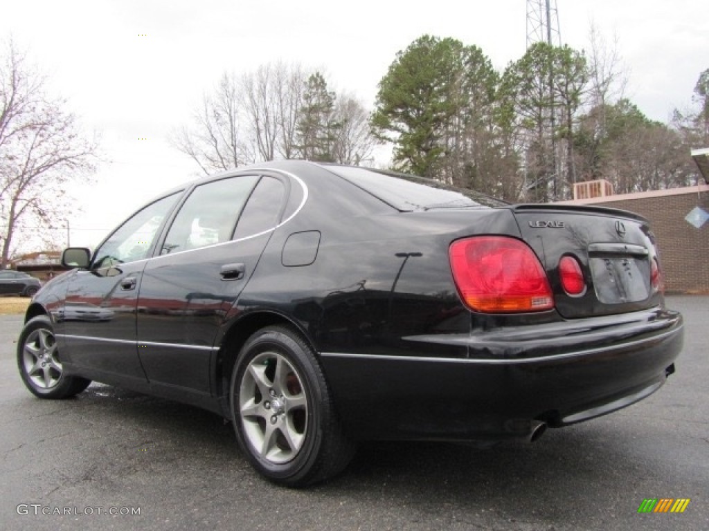 2003 GS 300 - Black Onyx / Saddle photo #8