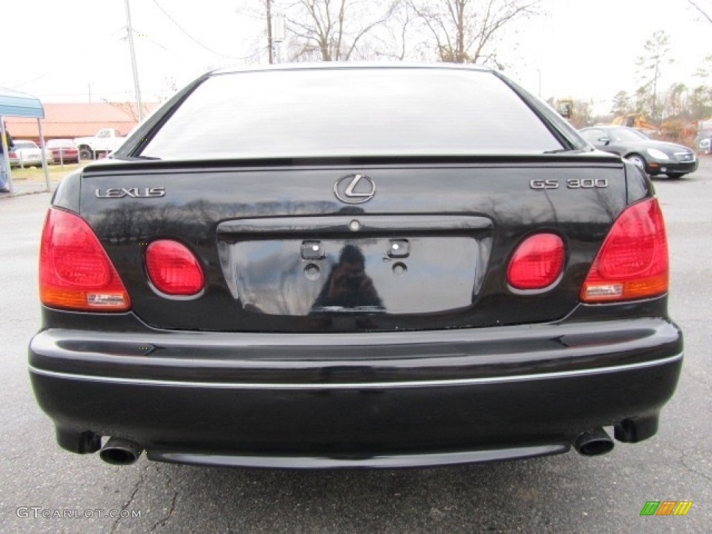 2003 GS 300 - Black Onyx / Saddle photo #9