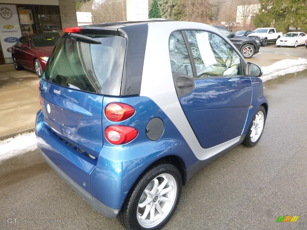 2008 fortwo passion coupe - Blue Metallic / Design Beige photo #2