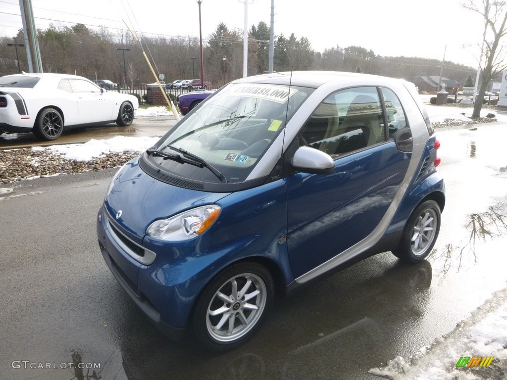 2008 fortwo passion coupe - Blue Metallic / Design Beige photo #5