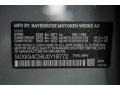A52: Space Gray Metallic 2018 BMW X5 xDrive35d Color Code