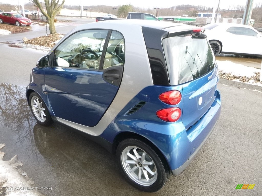 2008 fortwo passion coupe - Blue Metallic / Design Beige photo #7