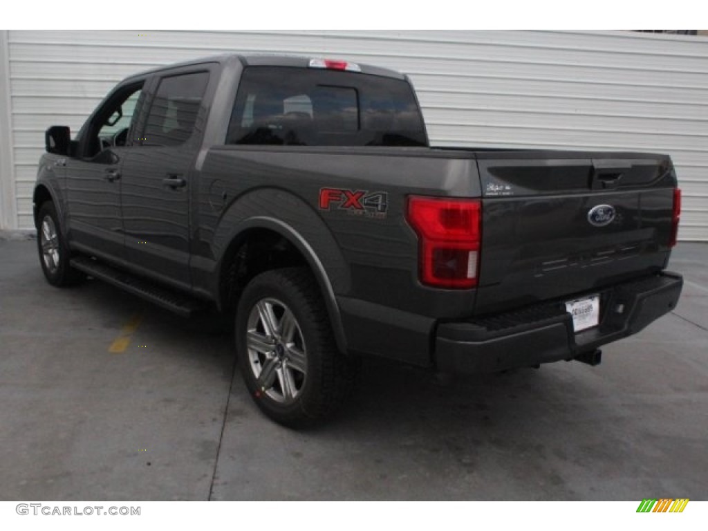 2018 F150 Lariat SuperCrew 4x4 - Magnetic / Black photo #9