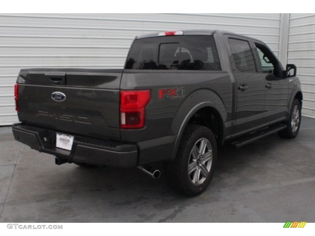 2018 F150 Lariat SuperCrew 4x4 - Magnetic / Black photo #11