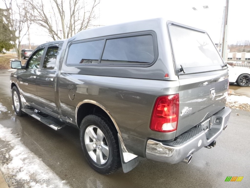 2012 Ram 1500 SLT Quad Cab 4x4 - Mineral Gray Metallic / Dark Slate Gray/Medium Graystone photo #7