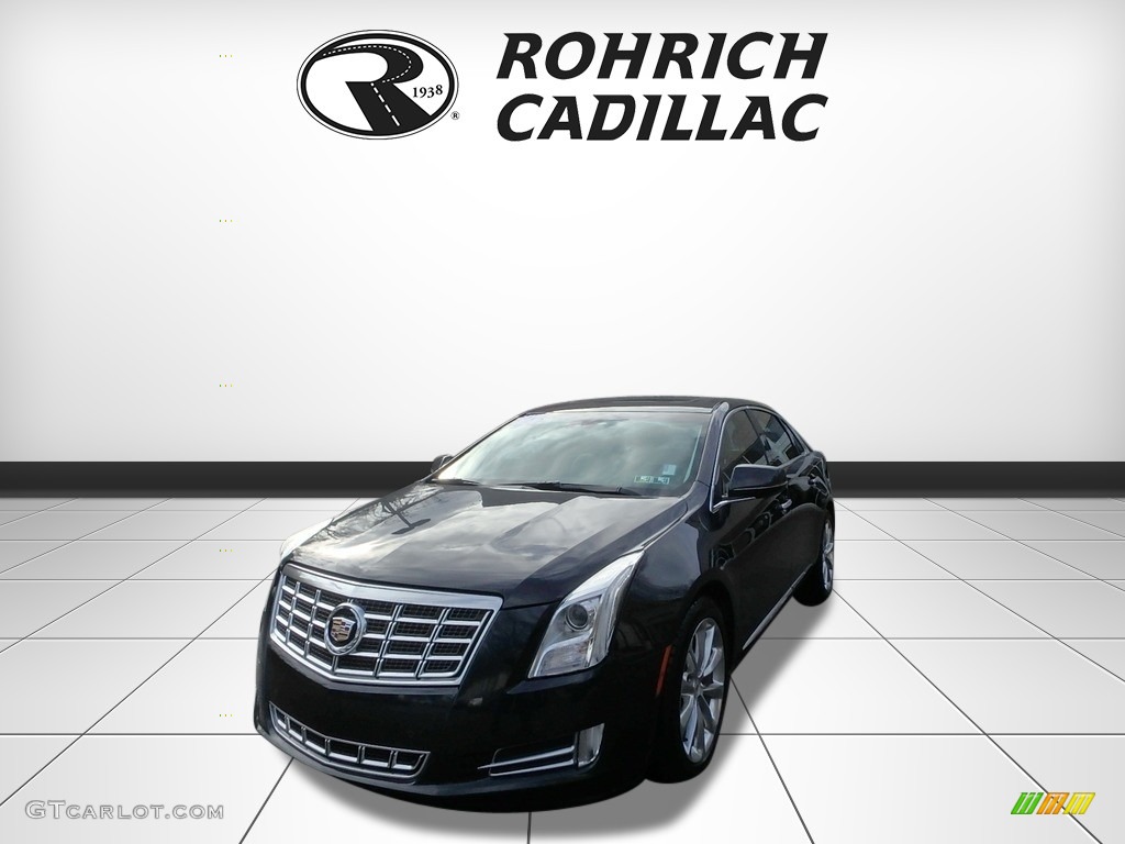 2013 XTS Luxury FWD - Sapphire Blue Metallic / Shale/Cocoa photo #1