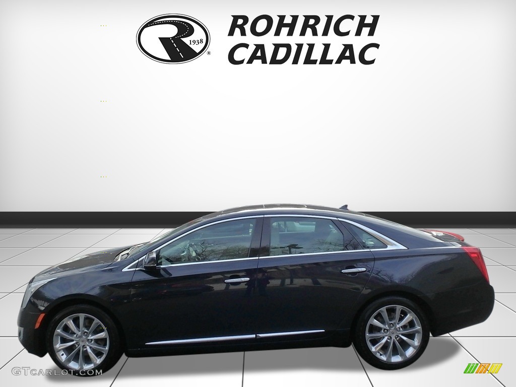 2013 XTS Luxury FWD - Sapphire Blue Metallic / Shale/Cocoa photo #2