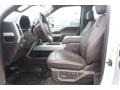 White Platinum - F350 Super Duty King Ranch Crew Cab 4x4 Photo No. 15