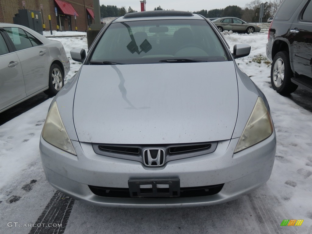 2003 Accord EX Sedan - Satin Silver Metallic / Gray photo #4