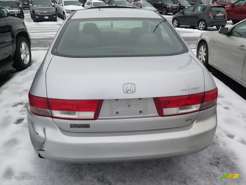 2003 Accord EX Sedan - Satin Silver Metallic / Gray photo #7