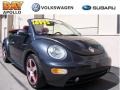 2005 Dark Flint Metallic Volkswagen New Beetle Dark Flint Edition Convertible #12447312