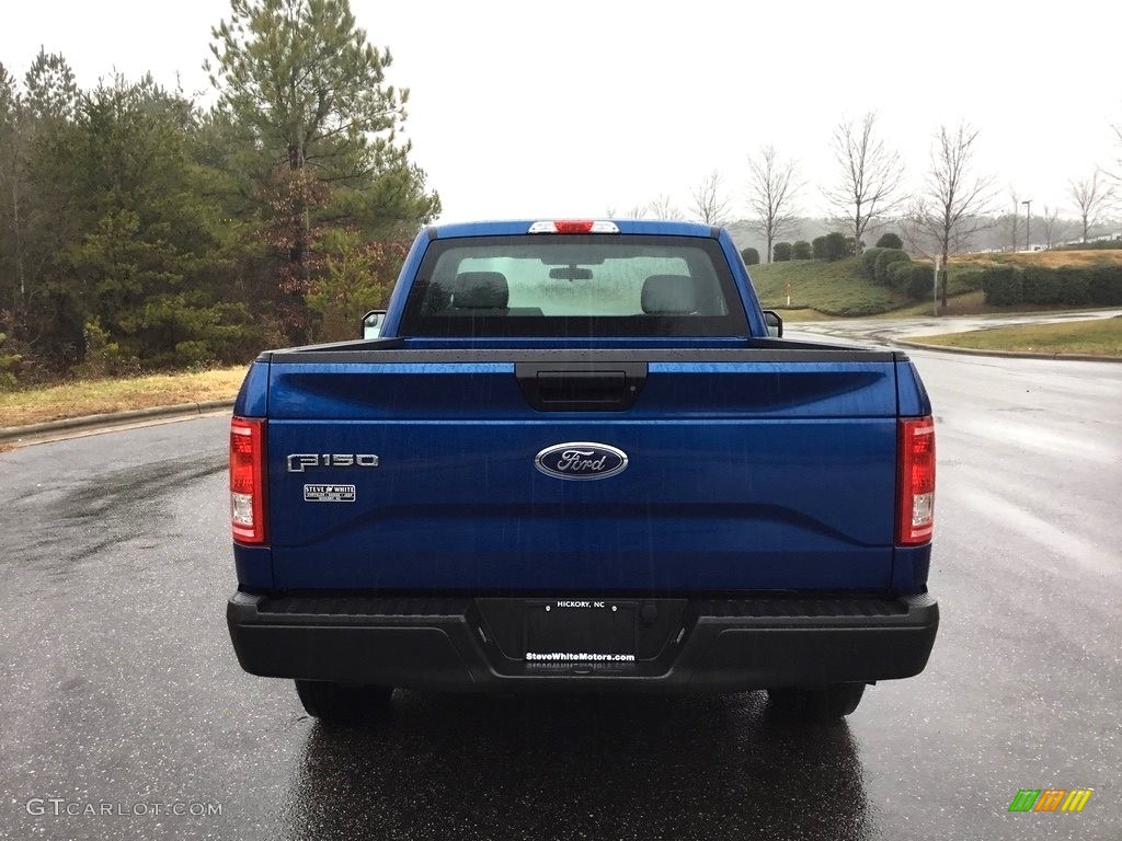 2017 F150 XL Regular Cab - Lightning Blue / Earth Gray photo #7