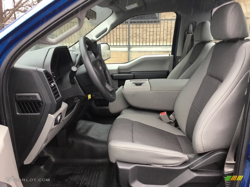2017 F150 XL Regular Cab - Lightning Blue / Earth Gray photo #10