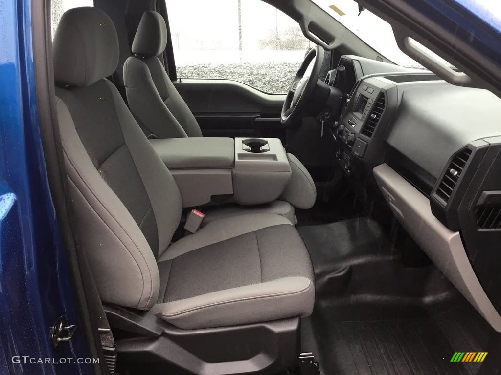 2017 F150 XL Regular Cab - Lightning Blue / Earth Gray photo #14