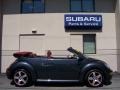 2005 Dark Flint Metallic Volkswagen New Beetle Dark Flint Edition Convertible  photo #5