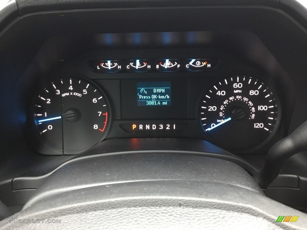 2017 F150 XL Regular Cab - Lightning Blue / Earth Gray photo #16