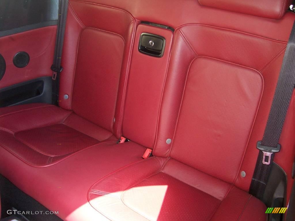 2005 New Beetle Dark Flint Edition Convertible - Dark Flint Metallic / Bordeaux Red photo #11